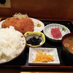 Mizu moto - コロッケ定食　これで1000円
                        お手頃