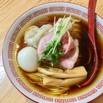 自家製麺 くろ松 - (松)特級中華そば(醤油)