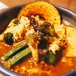 アジアンスープカリー べす - 2018/7  チキン野菜カリー