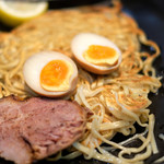 四代目けいすけ - 伊勢海老の滴 840円 のつけ麺(200g)、味玉、チャーシュー