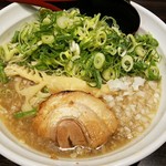 小杉らぁめん 夢番地 - 全景　ねぎ背脂煮干しらぁめん