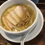 ラーメン専門店 徳川町 如水 - しお＋チャーシュー乗せ