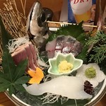 Sakuramaru - お造り おまかせ盛り合せ3種