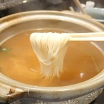 千石寿司 - 〆は素麺を入れてにゅうめんにw