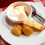 ビストロ アオキ - 本日のデザート（セルフのコーヒーつき）