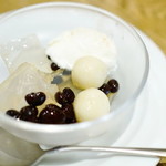 カフェ マメヒコ - 白玉クリームあんみつ