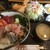 和風ダイニング しらはま - 海鮮丼とミニフライ定食1300円