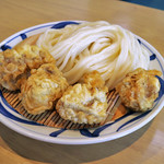 与喜饂飩 - かしわ天ざるうどん