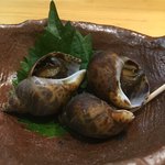 墨や - バイ貝の煮付け