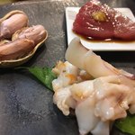 墨や - アテ3種盛り