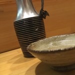 墨や - 燗にしてもらいました