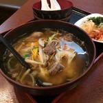 紅梅園 - H.30.8.18.昼 カルビクッパ 700円税別