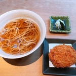 Shinshuu Soba Murata - おまたせコロッケ蕎麦（温）
