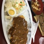 両苑 - カツカレー 750→600円 サービス品