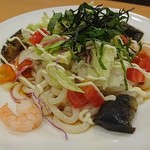 ガスト - 海老と彩り野菜のサラダうどん