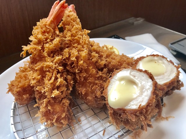 洋食とcafeじゅんぺい - 美瑛（コロッケ）