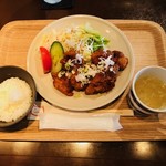 ダイニングバー ルーズ - 唐揚げのおろしポン酢定食（1,000円）