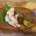 町田 うなぎ流木 - 割きたての肝わさび