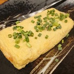 炭火串焼 初代バッジョ - 出汁巻き玉子(キムチ、チーズ)