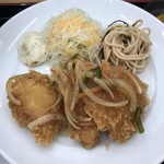 おあじ食堂 - 白身魚の甘酢あんかけ定食