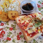 カフェ&ブティック ジェニー - ピザトースト400円
