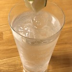 鰻はし本 - 玉露ソーダ割り