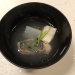 鰻はし本 - 鯉と冬瓜の椀