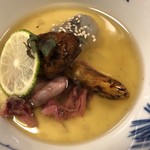 鰻はし本 - すっぽんと松竹の玉子豆腐