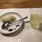 鰻はし本 - ずんだアイスと一保堂のお茶