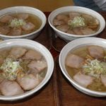 奥裏磐梯らぁめんや - 会津山塩チャーシューメン、会津山塩ラーメン