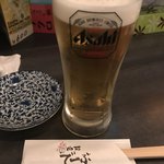 肉蔵でーぶ - 生ビール