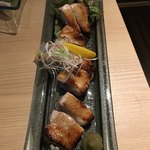 魚吉別邸 惠宙 - 鶏モモ。塩麹焼き。