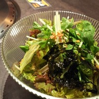 東京焼肉 平城苑 銀座5丁目店 - 本日のサラダ