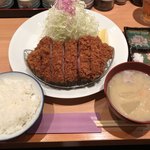 とんかつ檍 - カタロースかつ定食