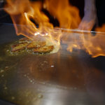 鉄板の上のフォアグラ～☆