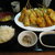 くしかつ串万 - 料理写真:串カツ特盛定食・レタスサラダ盛（￥980）