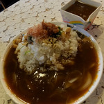 平日昼だけ - 和だしそぼろカレー・お米1.5倍・出汁カレー2倍980円（お米1.5倍プラス100円・出汁カレー2倍プラス150円）　