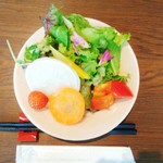 松本てらす - お代わり自由なサラダをどうぞ（╹◡╹）