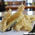 喜代藤 - 天ぷら（横から）