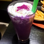 嚐味廚房 - 紫薯ミルクシェーク(追加HKD16)