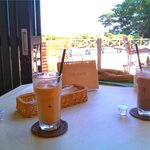 LONCAFE - ロイヤルアイスミルクティ、アイスココア