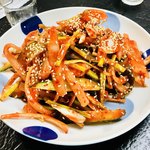 おいそ - イカの凍ってる感じと玉ねぎがシャリシャリして
夏メニューっぽい…たしかそんな感じだった…よね？？