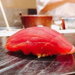 鮨 とかみ - 2018.8.  北海道噴火湾産 赤身漬け