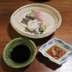 蕎味 櫂 - 30年9月　お造り