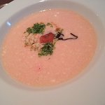 ぽわぶる - ﾗﾝﾁｾｯﾄ_ｽｰﾌﾟ(豆腐+梅干+塩ｺﾝﾌﾞ)