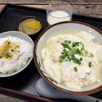 とうふの比嘉 - ゆし豆腐セット（大）