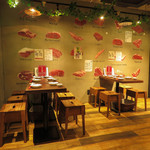 神楽坂肉寿司 - 近の隠れ家のようなお席は貸切にも◎