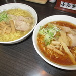 ラーメン ふくや - ２人のラーメン【２０１８年９月】