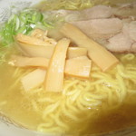 ラーメン ふくや - 塩ラーメン５００円（税込）のアップ【２０１８年９月】