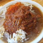 にかいや - オロチョンラーメン＋トッピング全部